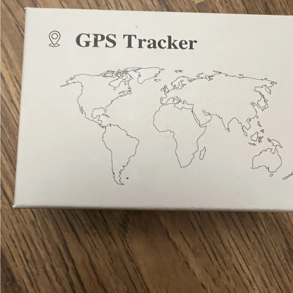 Compact White GPS Tracker